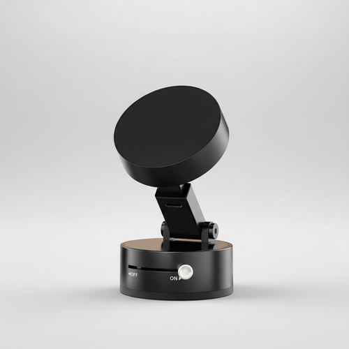 Elegant svart vakuum-magnetisk hållare