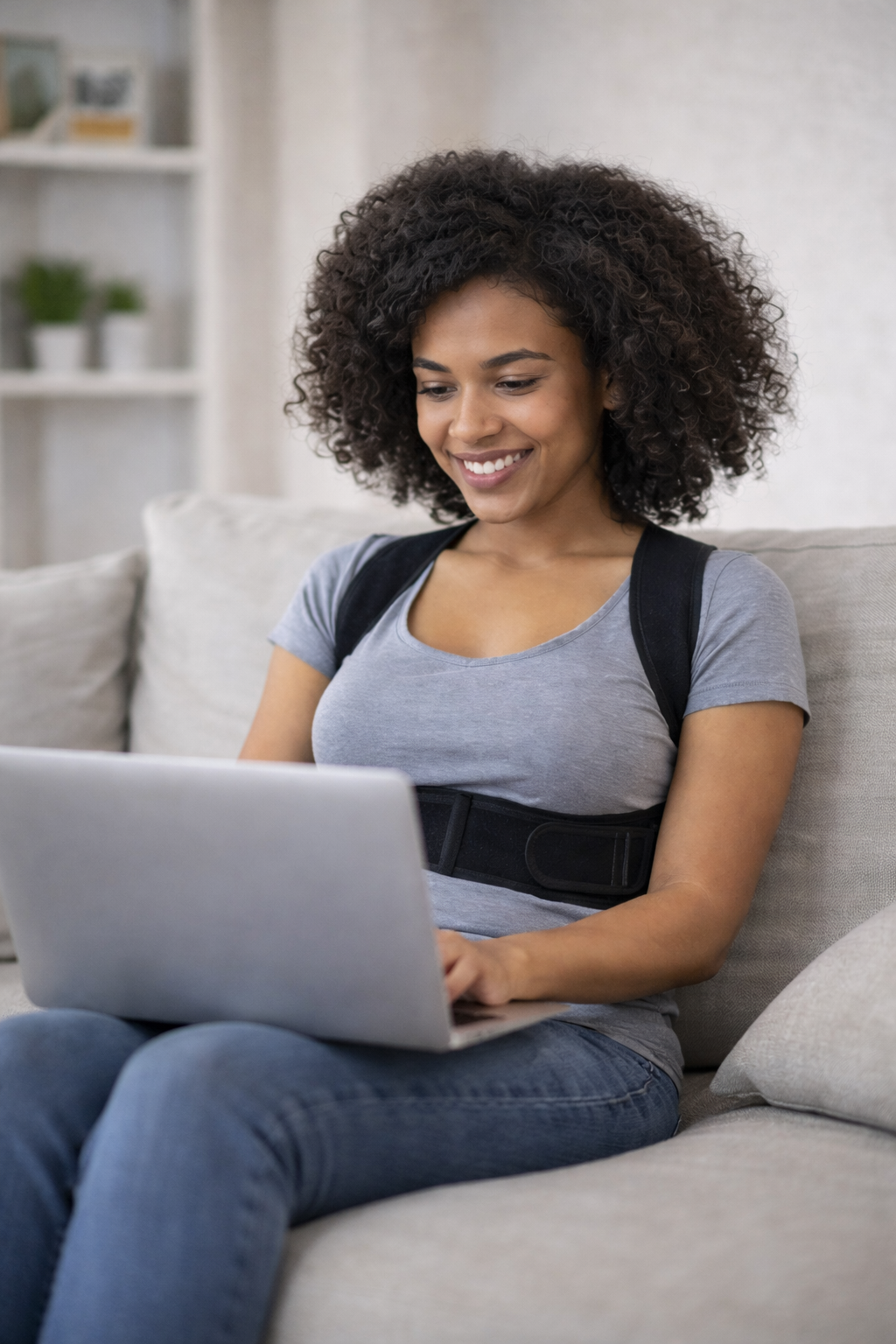 Posture Corrector Belt – Daily Back & Shoulder Support